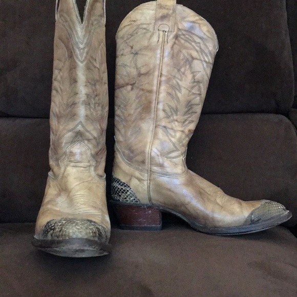 🥾 Womens Cowboy Boots WW01 - Picture 2 of 3